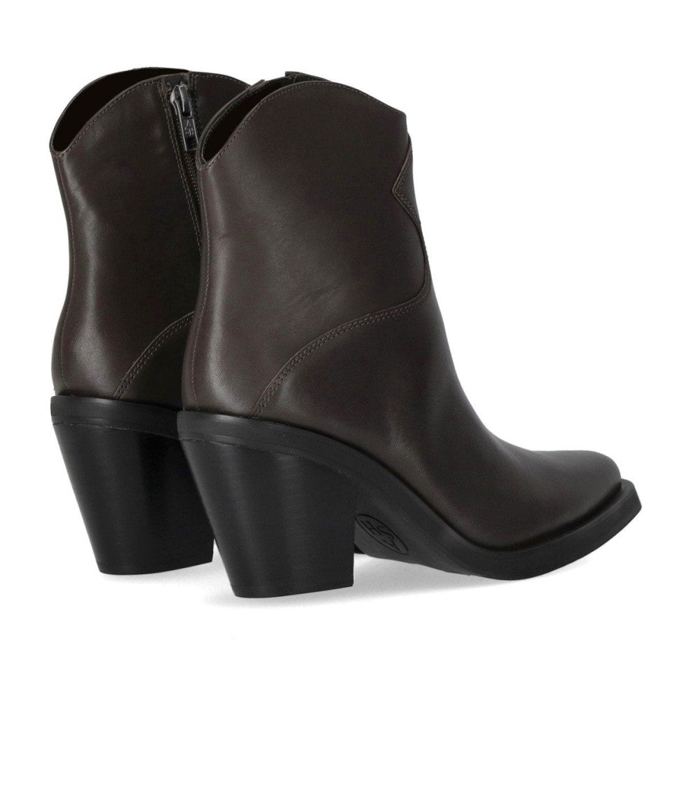 Ash Judy Brown Texan Ankle Boot