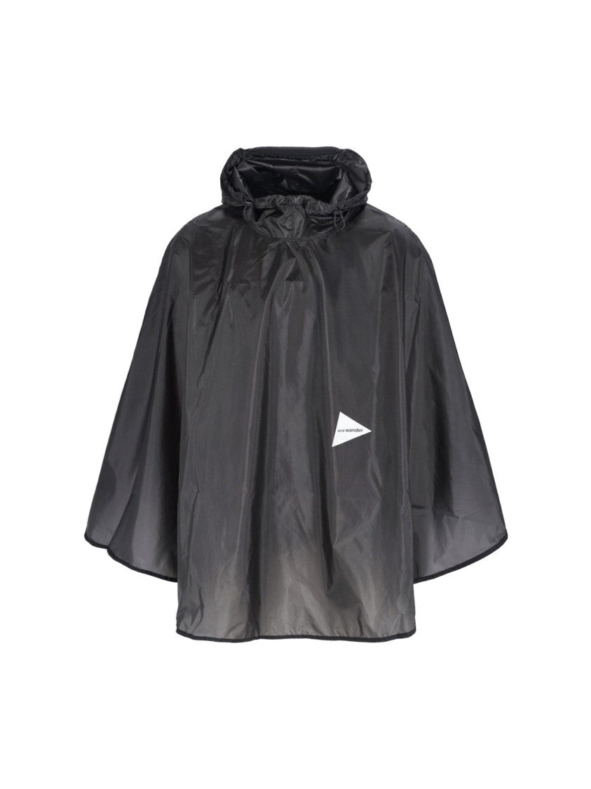 And Wander "Sil" And Wander Poncho – Black
