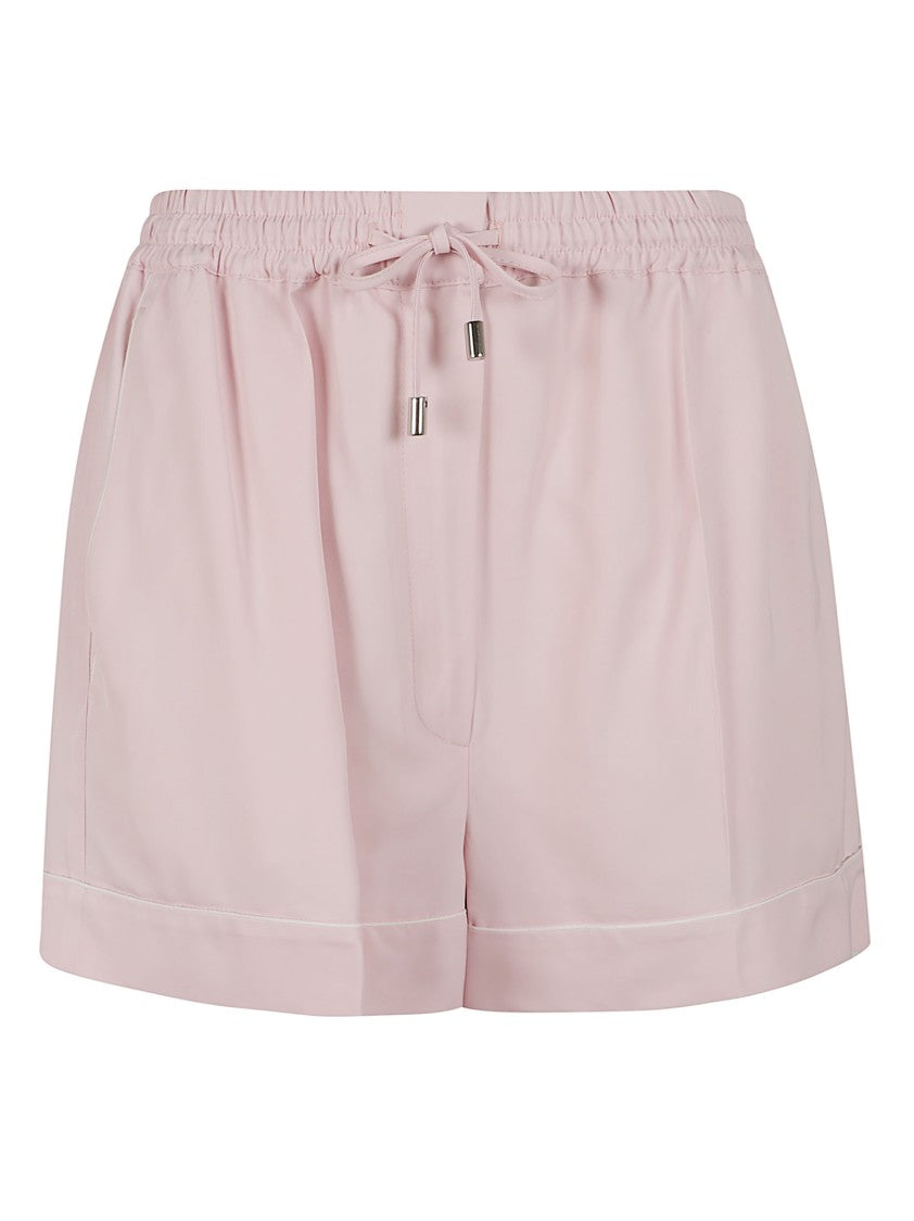 Max Mara Chic Jogger-Style Shorts With High Waist And Elegant Detailing