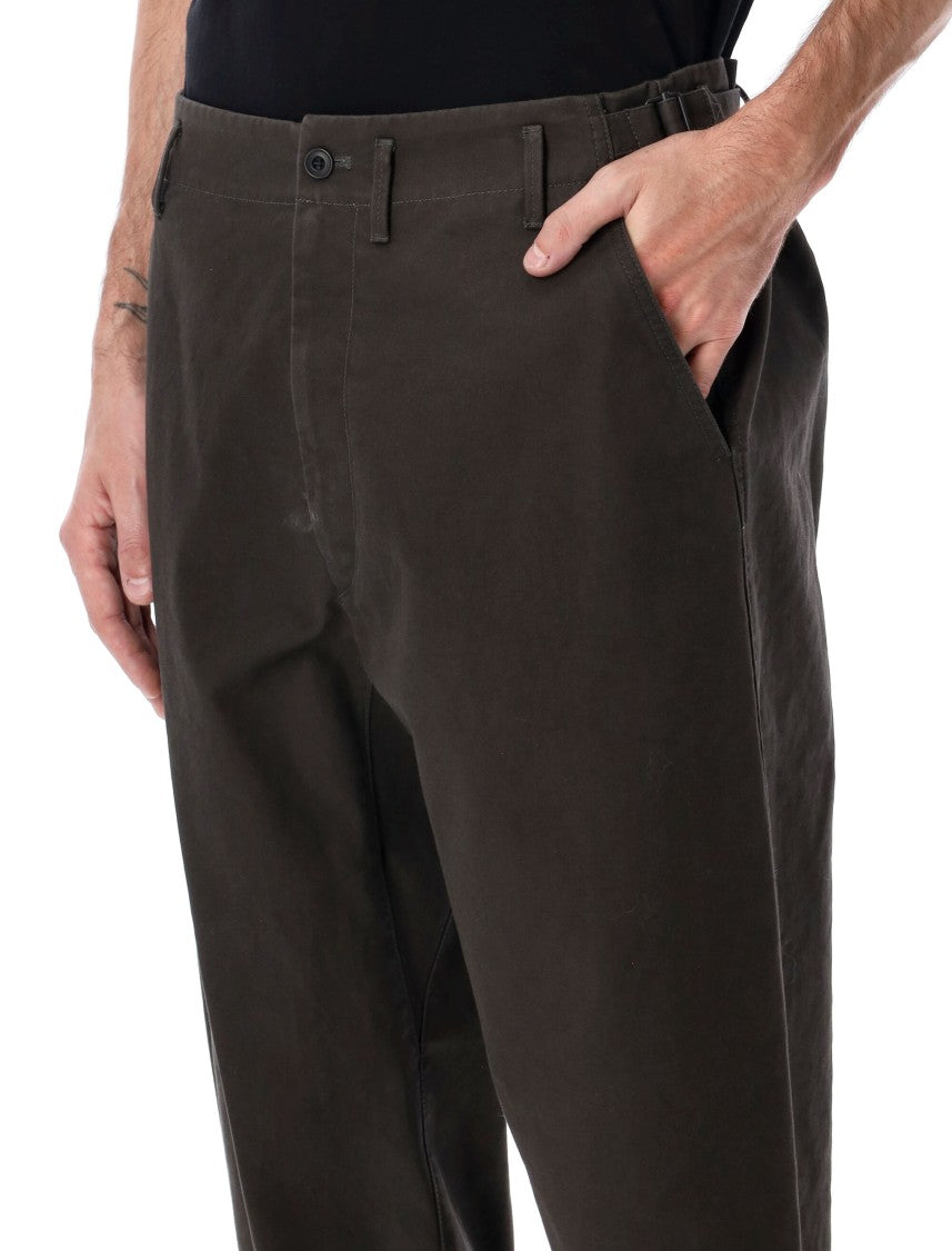 Lemaire Heavy Cotton Twill Carrot Pants