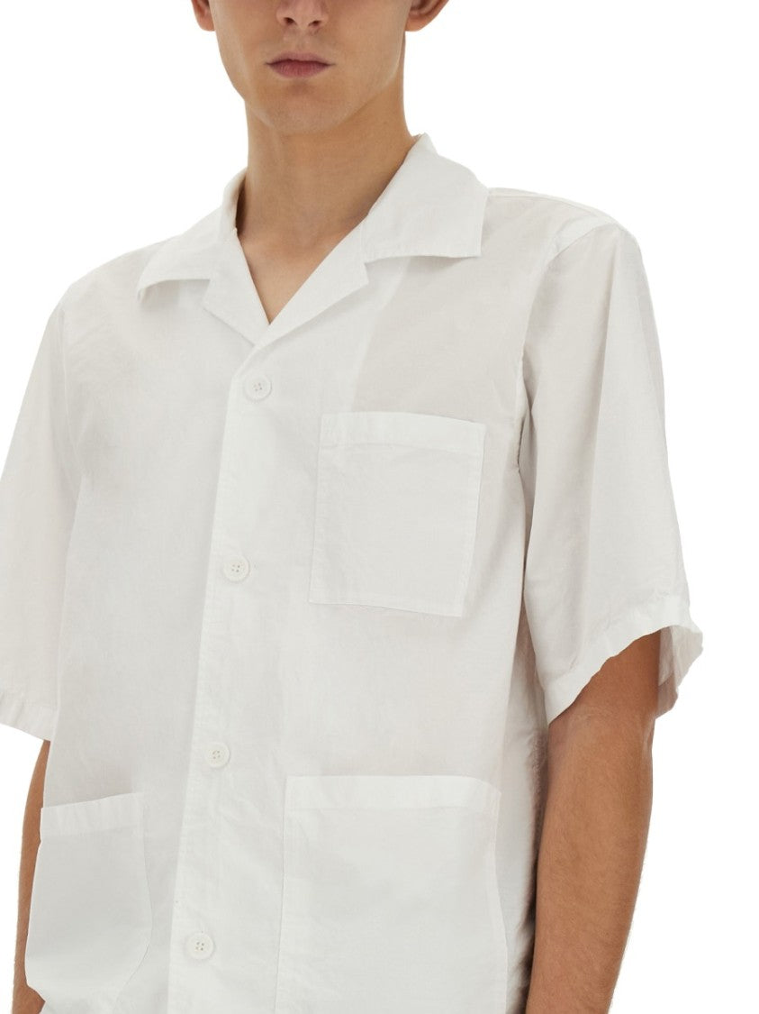 Aspesi Button-Down Oversized Cotton Shirt