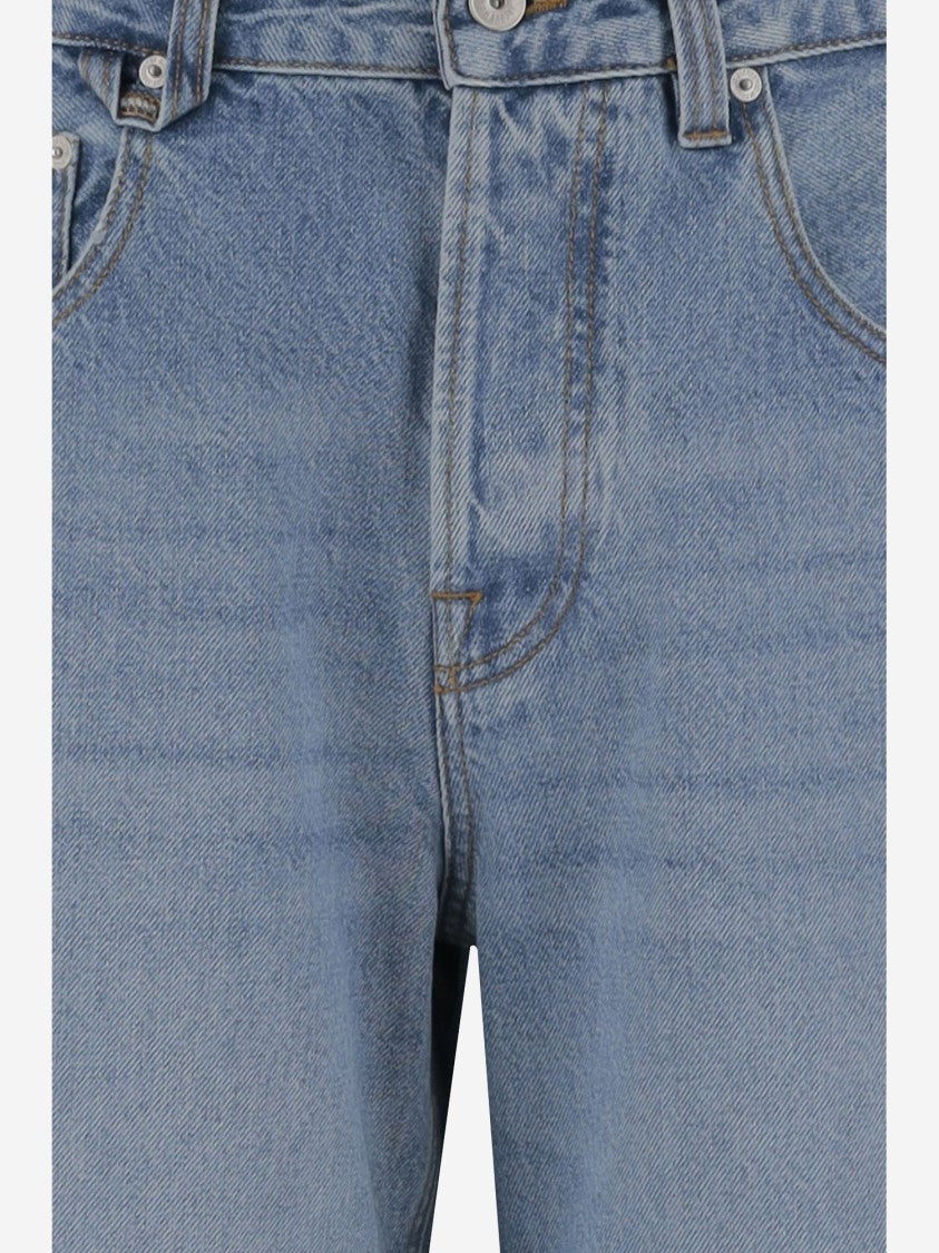 Jacquemus Wide-Leg Cotton Denim Jeans