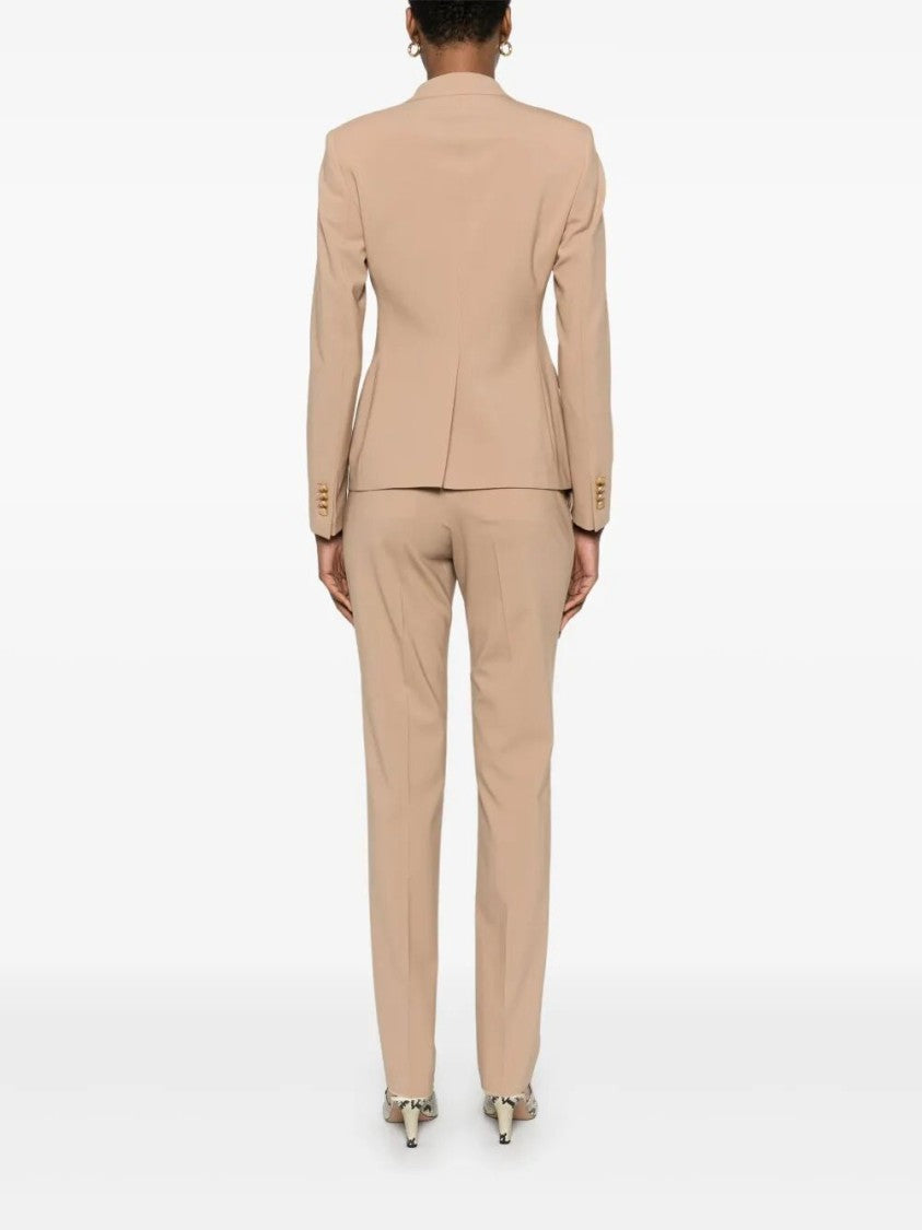 Tagliatore Double-Breasted Tailored Suit With Classic Lapel