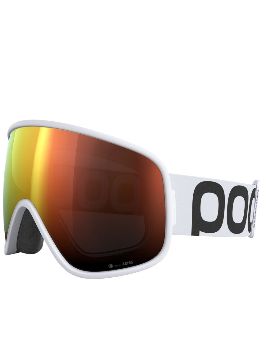 Poc White Vitrea Wide-Lens Sporty Ski Goggle