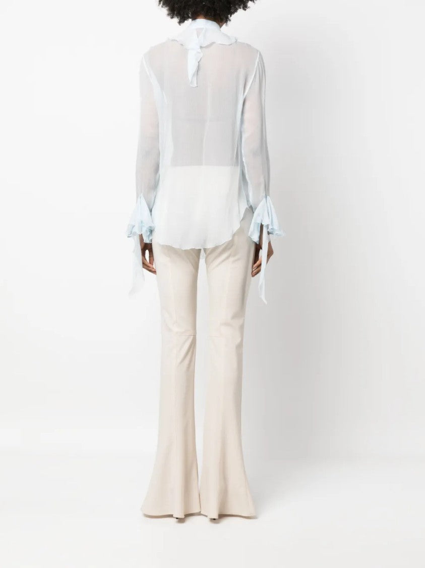 Ermanno Scervino Tailored Classic Shirt With Structured Collar And Button-Down Front