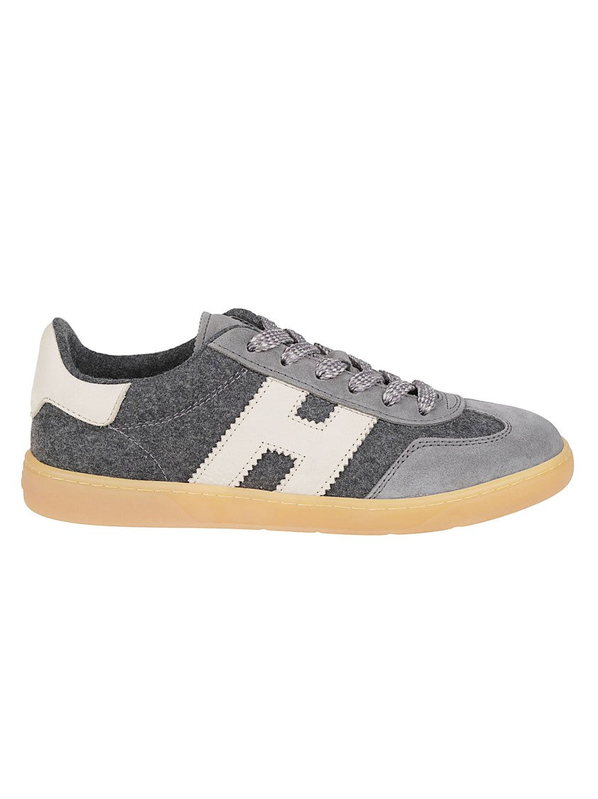 Hogan Cool Calf Leather Rubber-Sole Sneakers