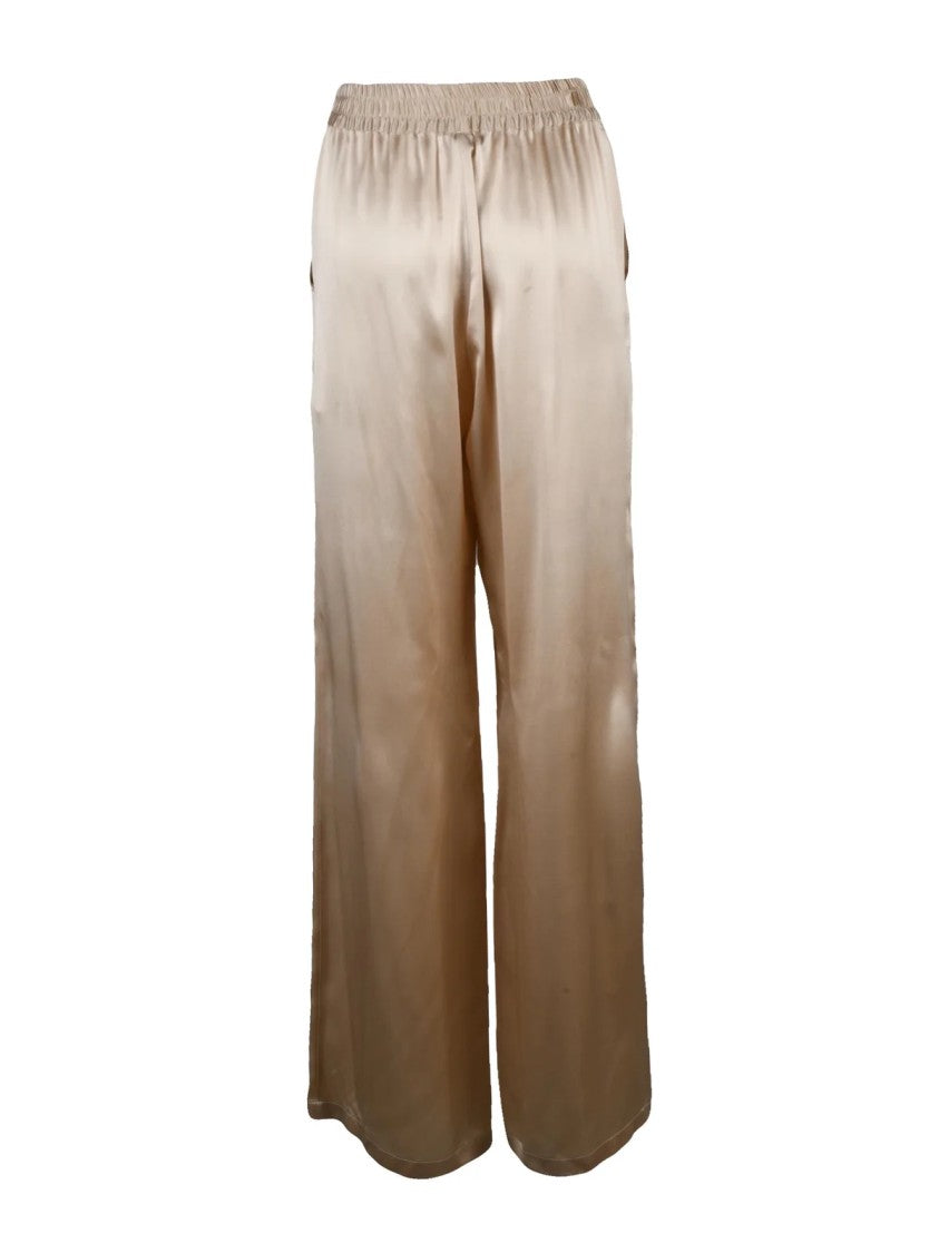 Eleventy Eleventy Silk Trousers - Beige