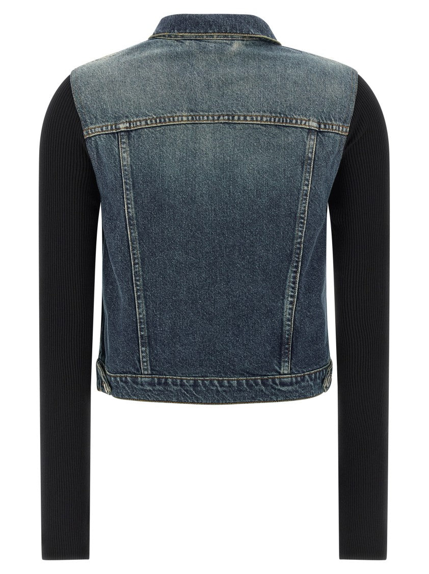 Coperni 'Hybrid Rib Denim' Jacket