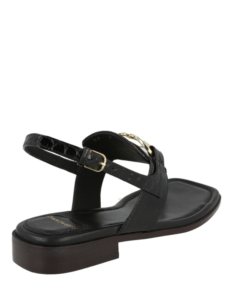 Ferragamo Lula Leather Sandals