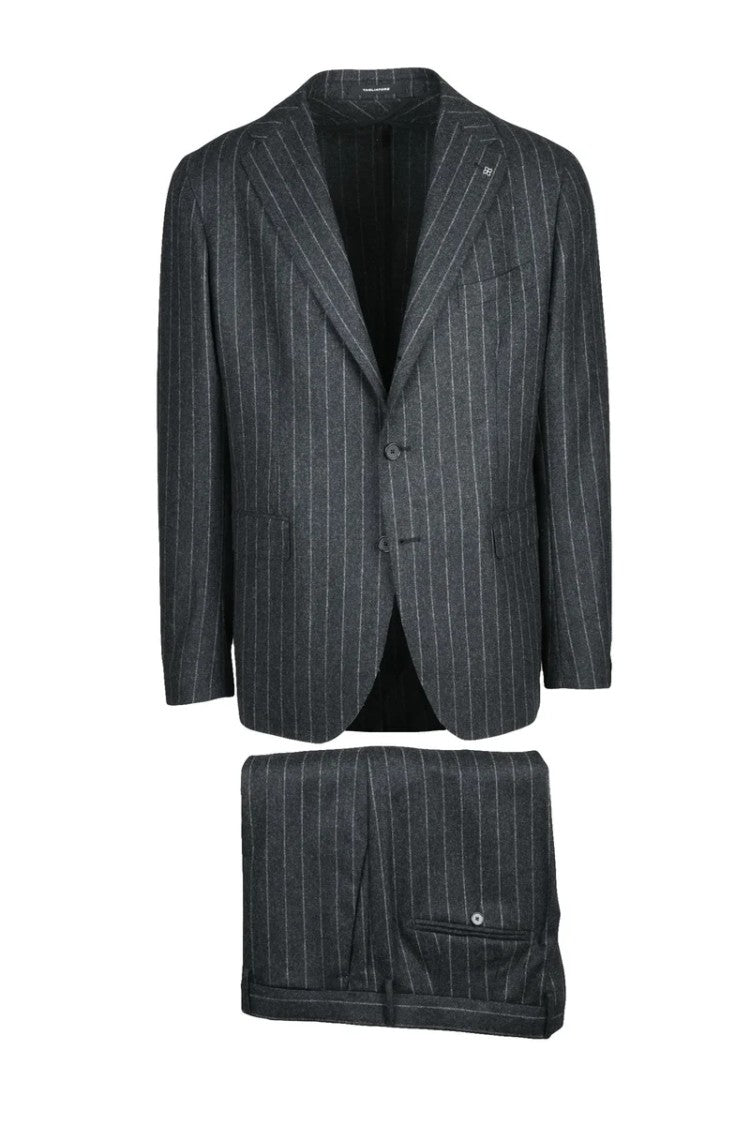 Tagliatore Men's Virgin Wool Suit - Grey