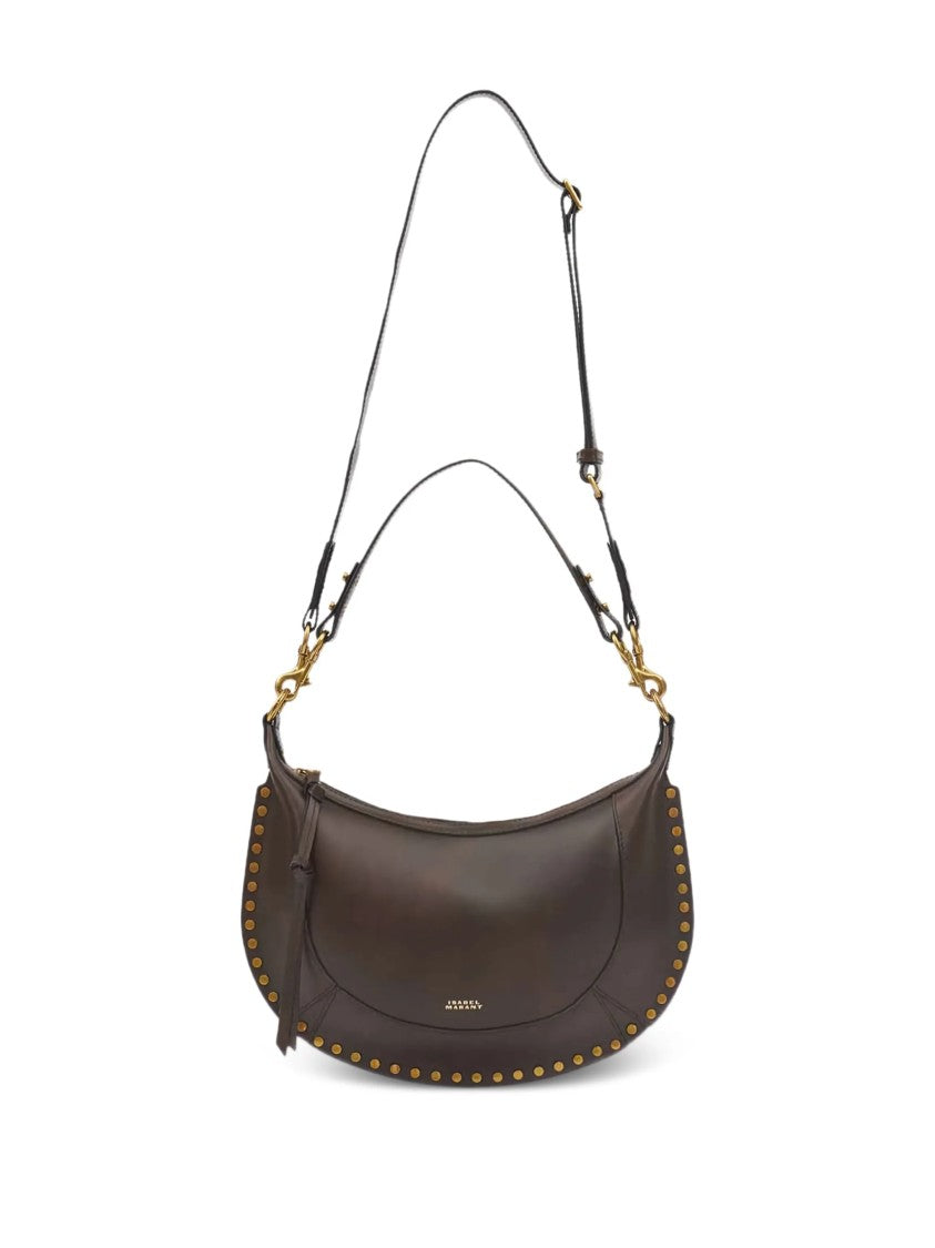 Isabel Marant Black Naoko Smooth Leather Shoulder Bag