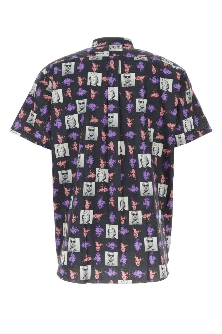 Comme Des Garçons Printed Poplin Shirt