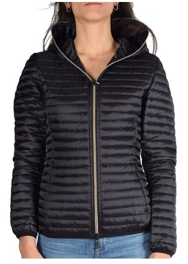 Save The Duck Black Ultra-Light Down Jacket