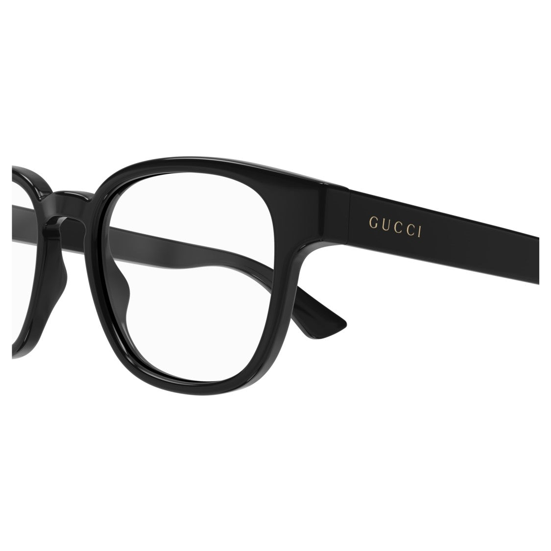 Gucci Gg1343o Classic Black Square Frame Eyeglasses