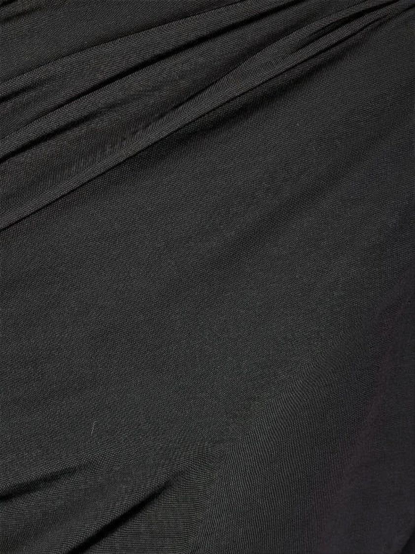 Ganni Long-Sleeve Fitted Top