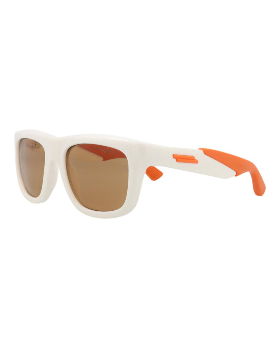 Bottega Veneta Square-Frame Injection Sunglasses