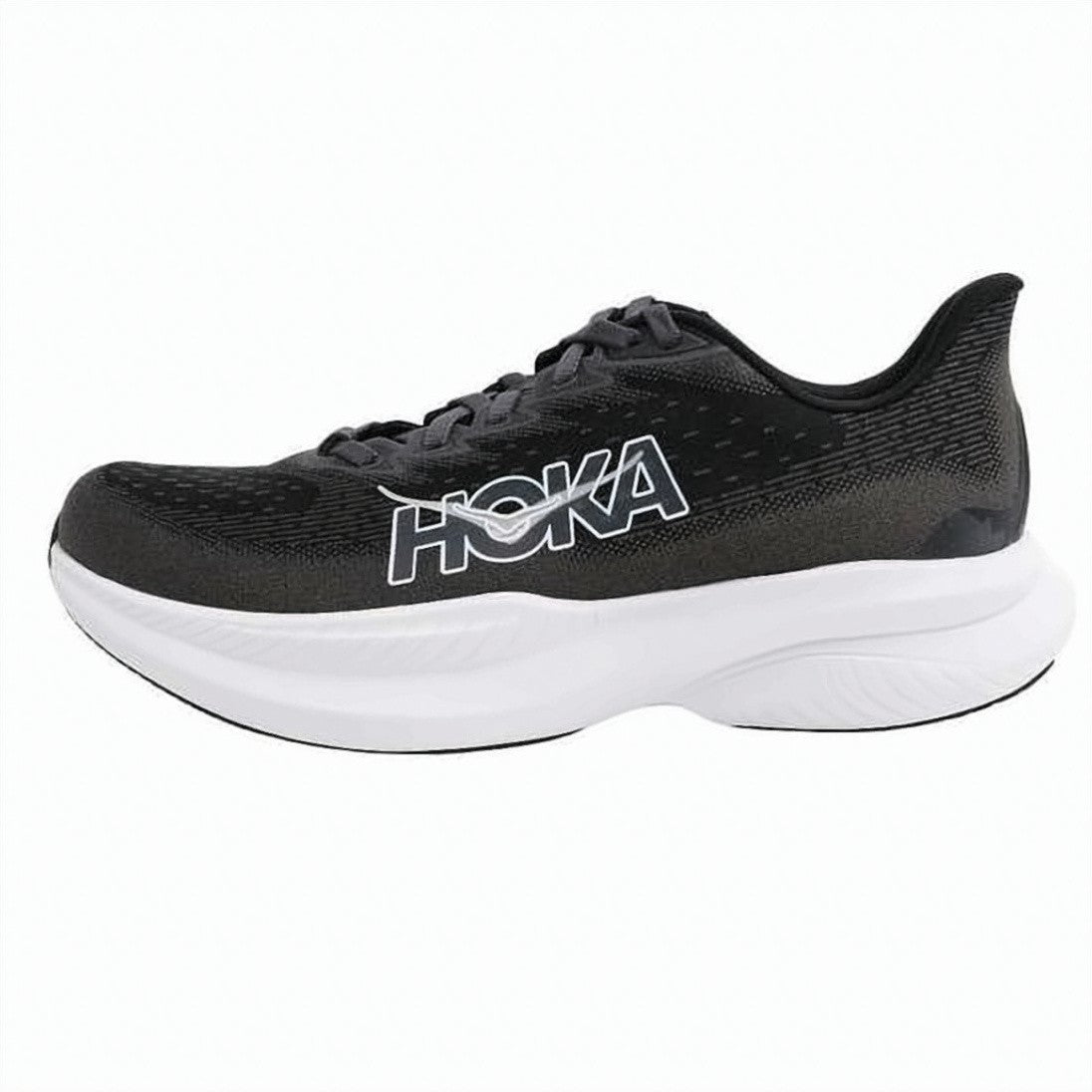 Hoka Cushioned Athletic Sneakers With Breathable Mesh Upper