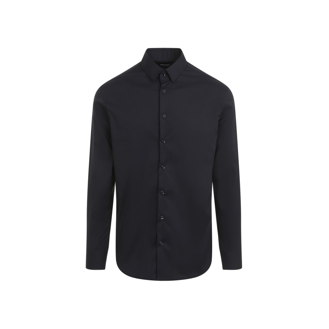 Giorgio Armani Dark Navy-Blue Cotton Shirt