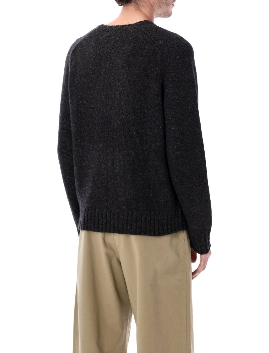 Polo Ralph Lauren Donegal Knit Crewneck Sweater With Textured Design