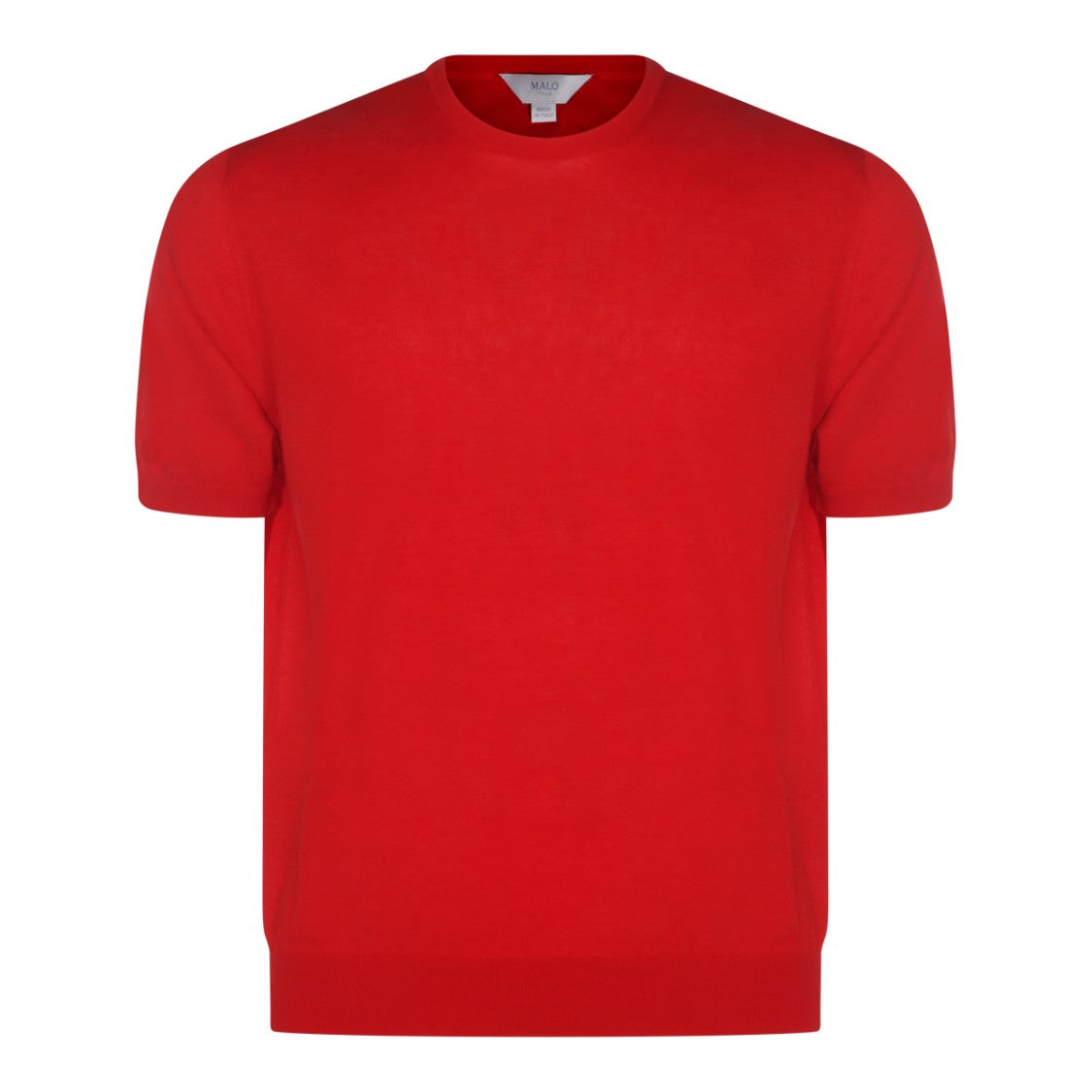 Malo Solid Red Short-Sleeve T-Shirt
