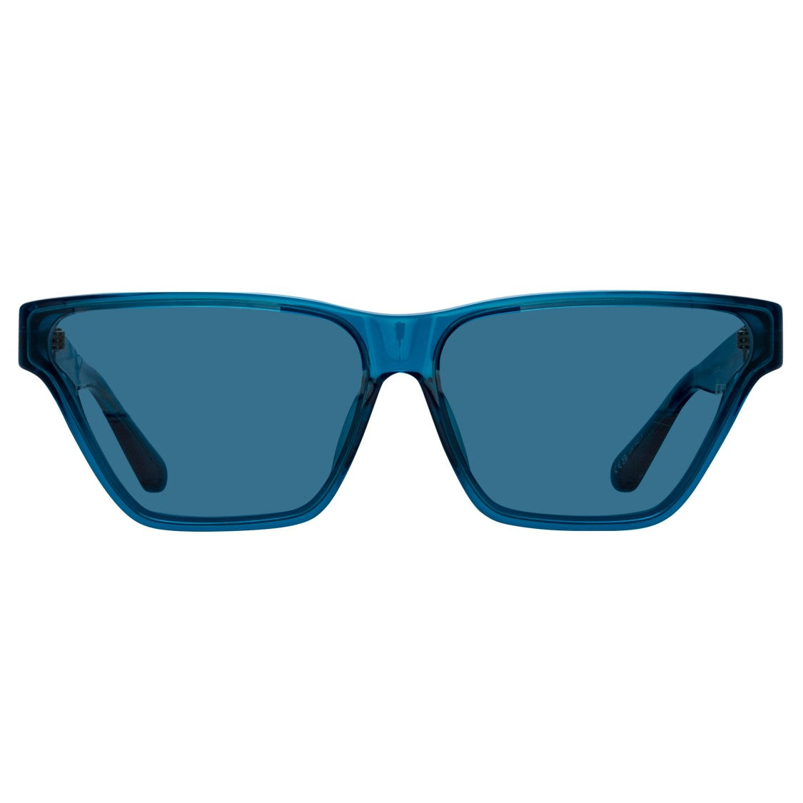 Linda Farrow Skyler Cateye Sunglasses In Bl