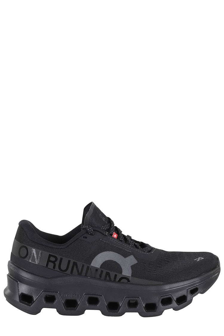 On Running Black Cloudmonster 1 Recycled Polyester Sneakers