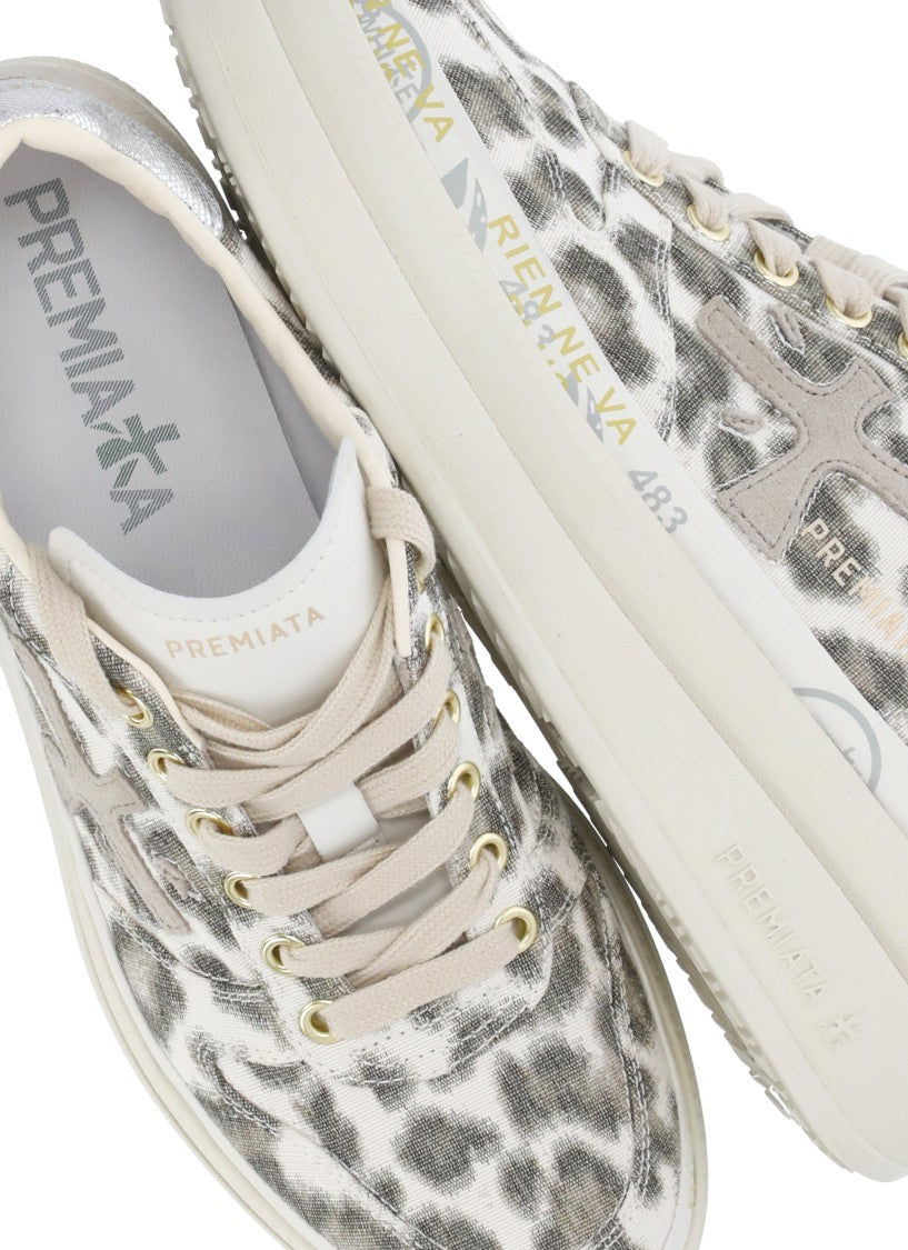 Premiata Ivory White Micol 7444 Sneakers