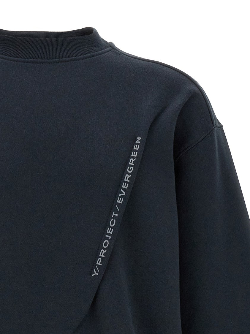 Y/Project 'Evergreen Pinched Logo' Sweatshirt