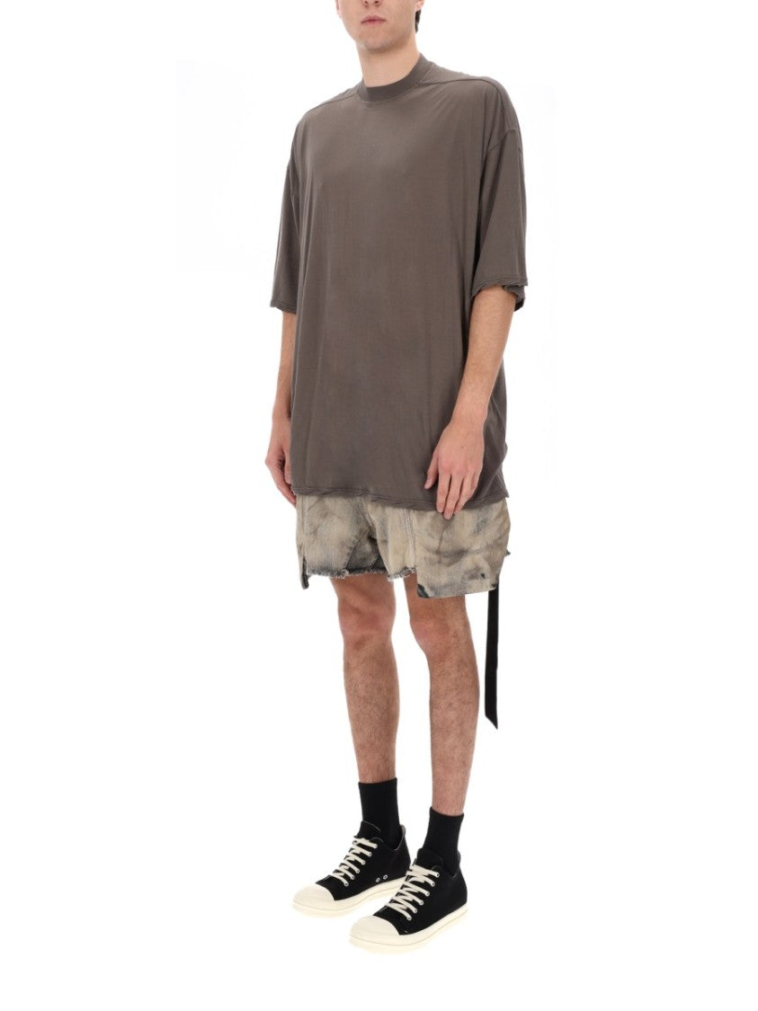 Drkshdw By Rick Owens Tommy T Boxy Oversized Cotton T-Shirt