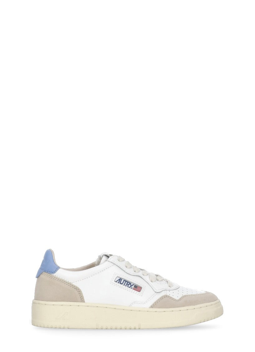 Autry White Leather Sneakers