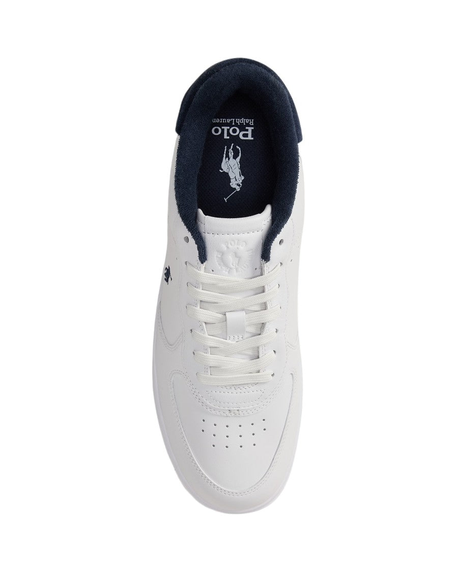 Polo Ralph Lauren Masters Crt Low-Top Sneakers With Navy Accents