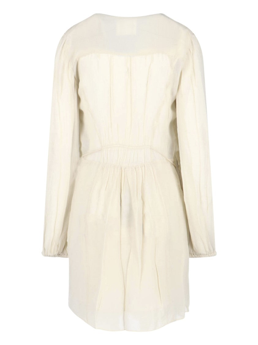 Isabel Marant Étoile Flowing White Dress With Timeless Elegance