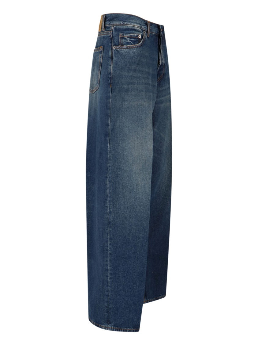 Haikure Bethany Wide Jeans – Blue