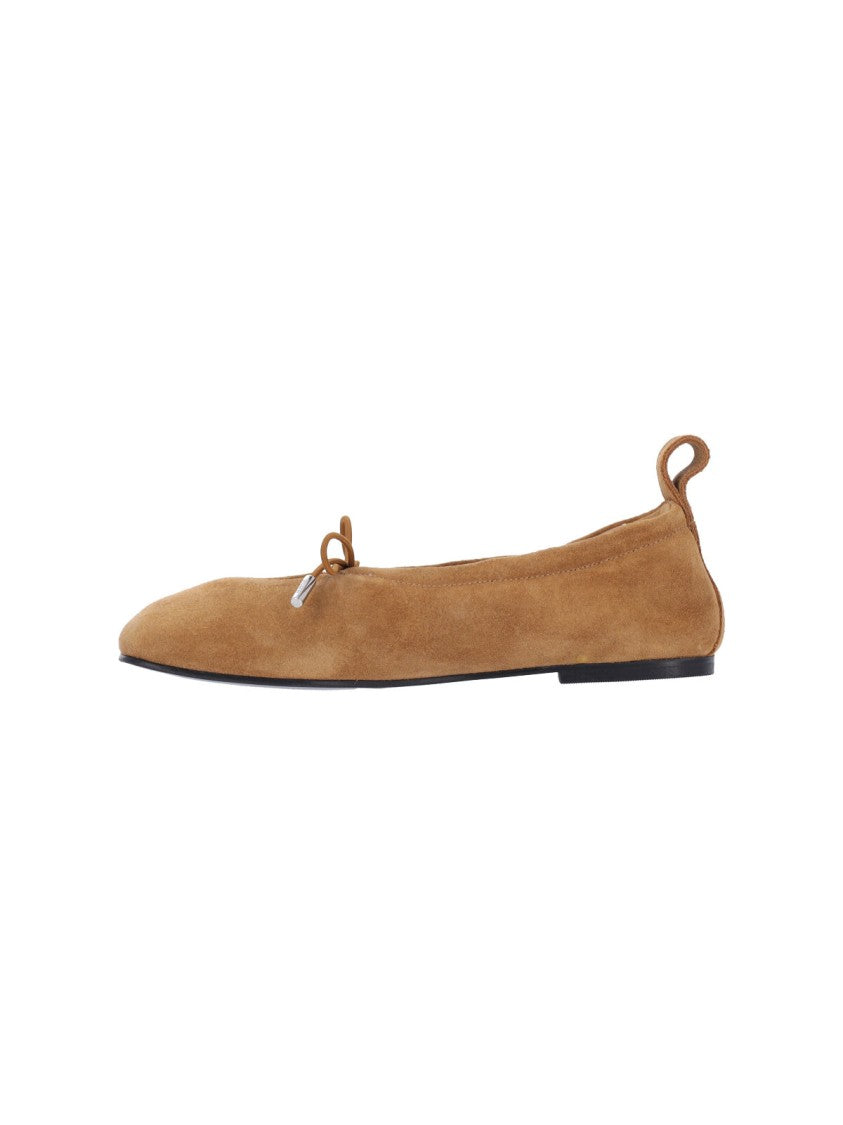 Alohas Brown Rosalind Suede Flats