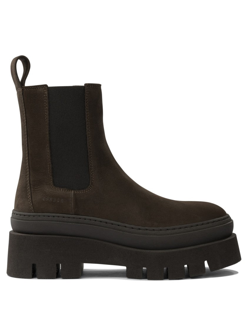 Copenhagen Smooth Calf Leather Ankle Boots