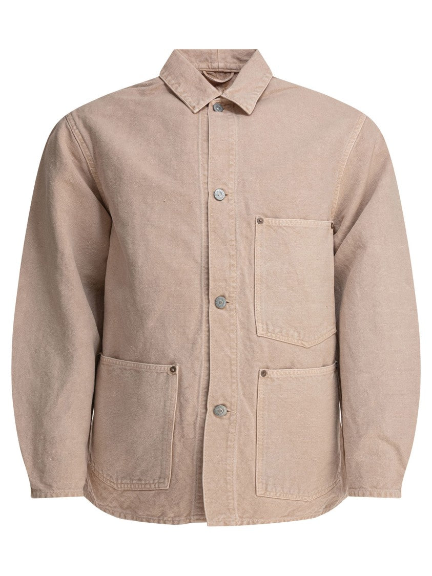Kaptain Sunshine Beige Relaxed Fit Jacket