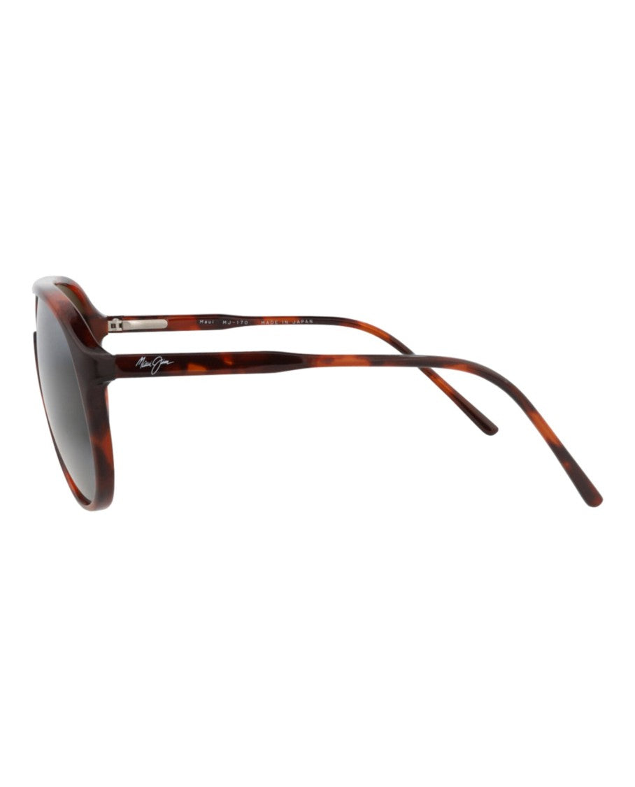 Maui Jim Aviator-Frame Monel Sunglasses