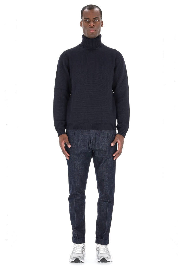 Roberto Collina Merino Wool Turtleneck Sweater