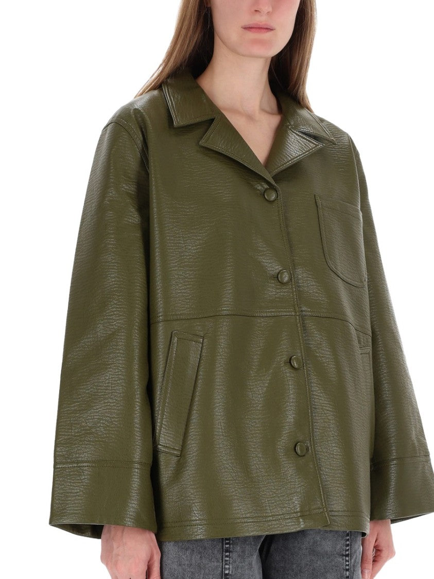 Baum Und Pferdgarten Beah Boxy Green Jacket