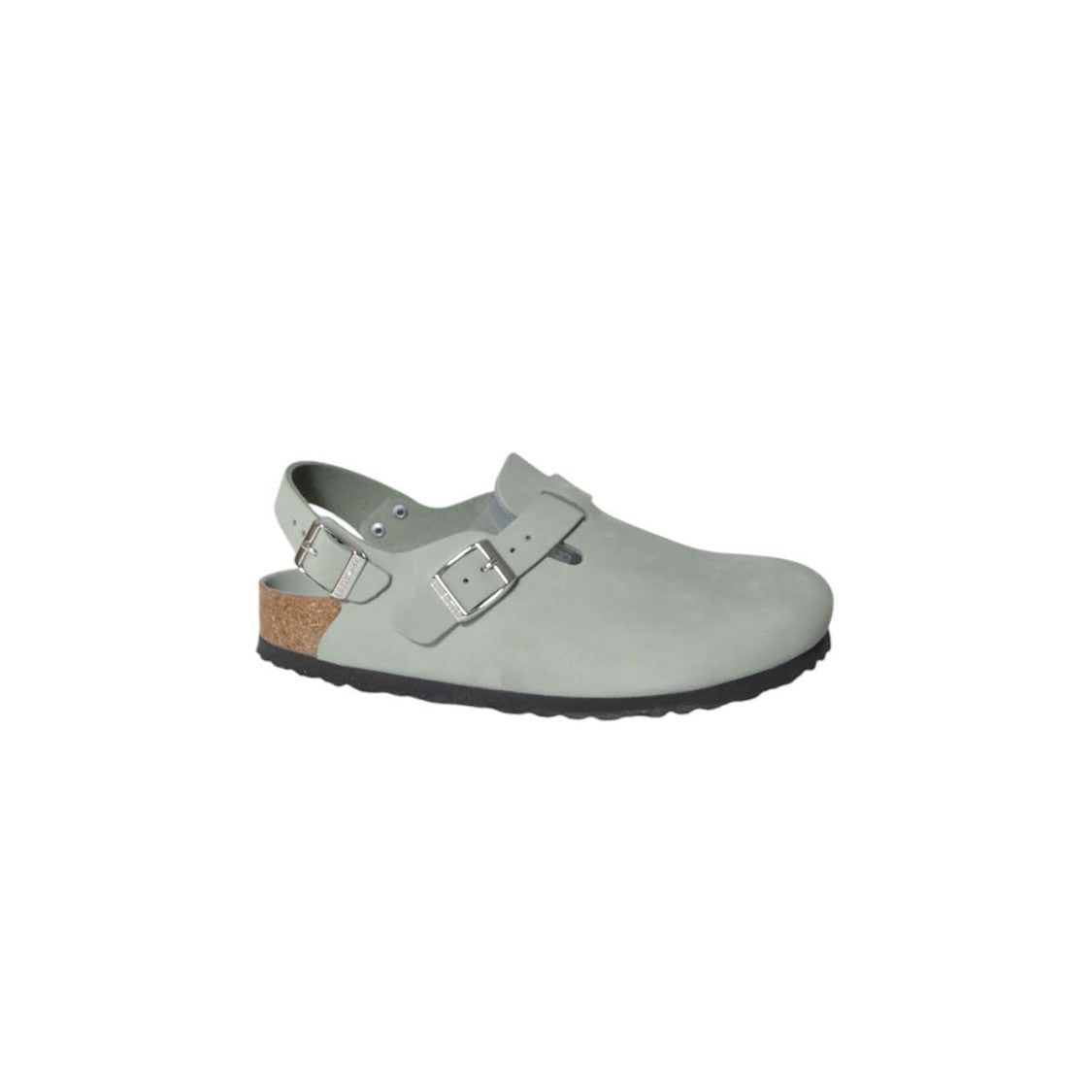 Birkenstock Mint Green Nubuck Leather Tokio Mules