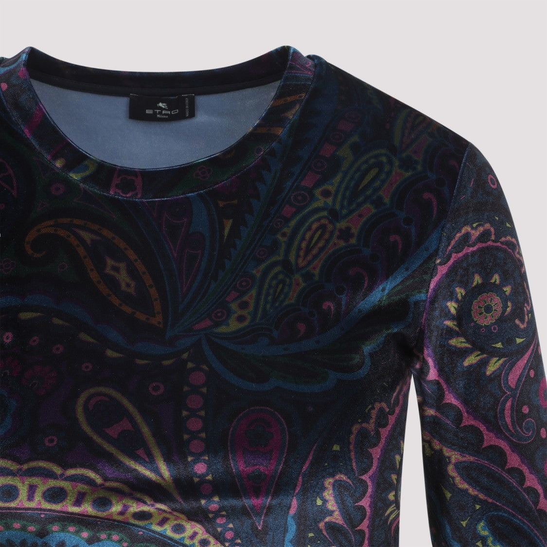 Etro Blue Jersey Top