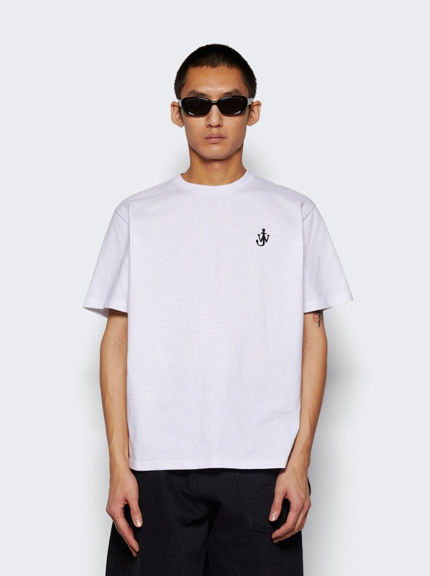 J. W. Anderson Anchor Embroidery T-Shirt White