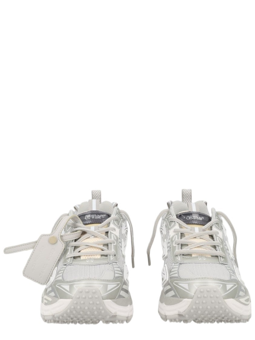 Off-White Be Right Back Chunky Mesh Reflective Synthetic Sneakers