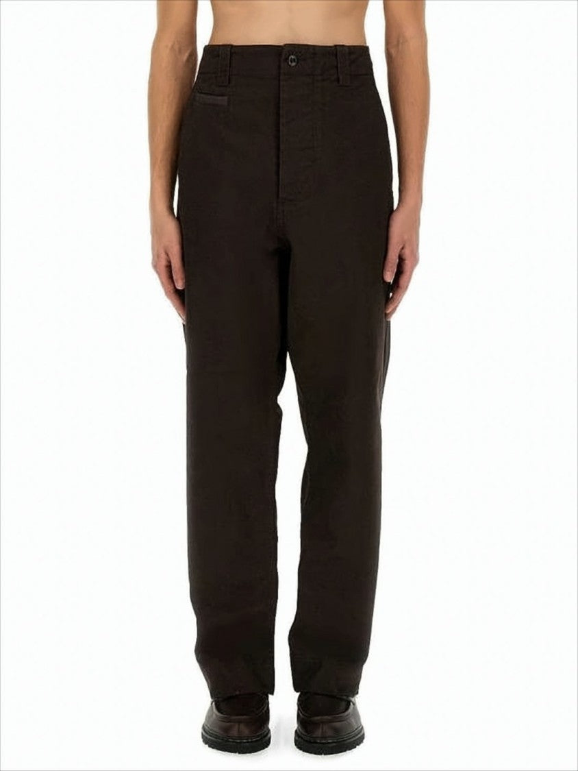 Margaret Howell Minimalist Straight-Leg Pants With Mid-Rise Waist And Wide Silhouette