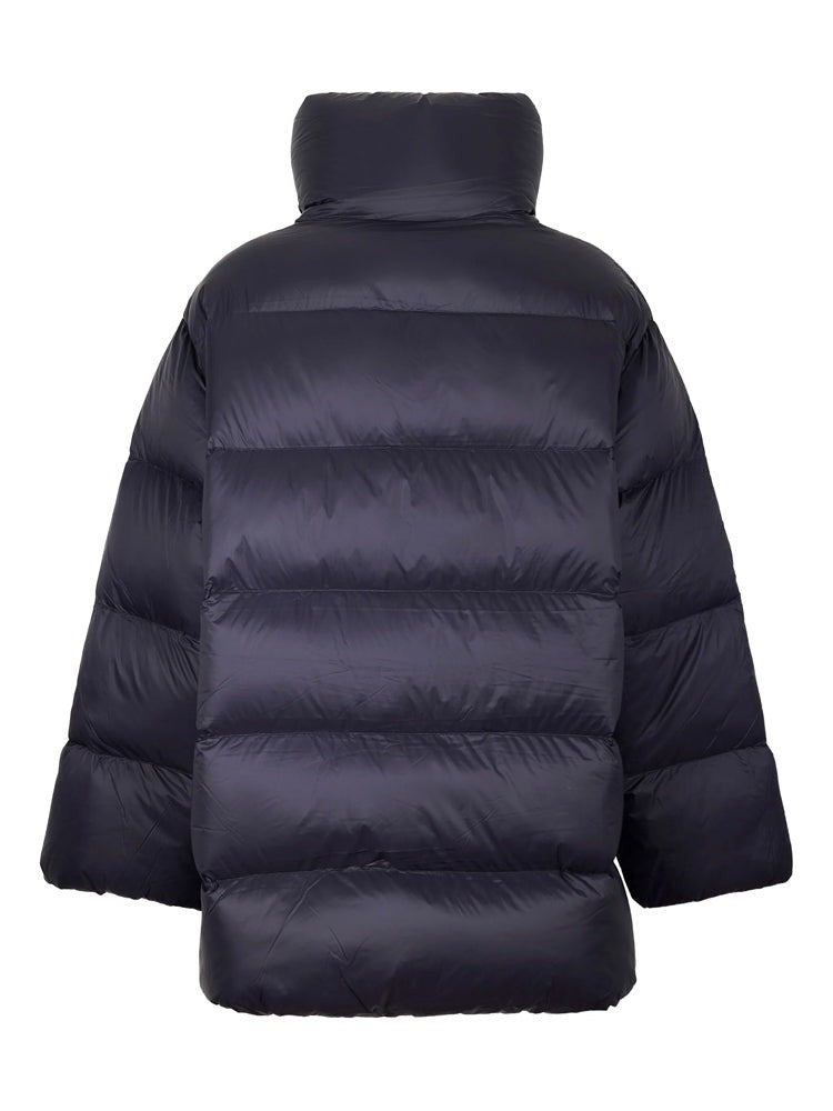 Polo Ralph Lauren Boxy Oversized Puffer Coat With High Stand Collar And Quilted Padding