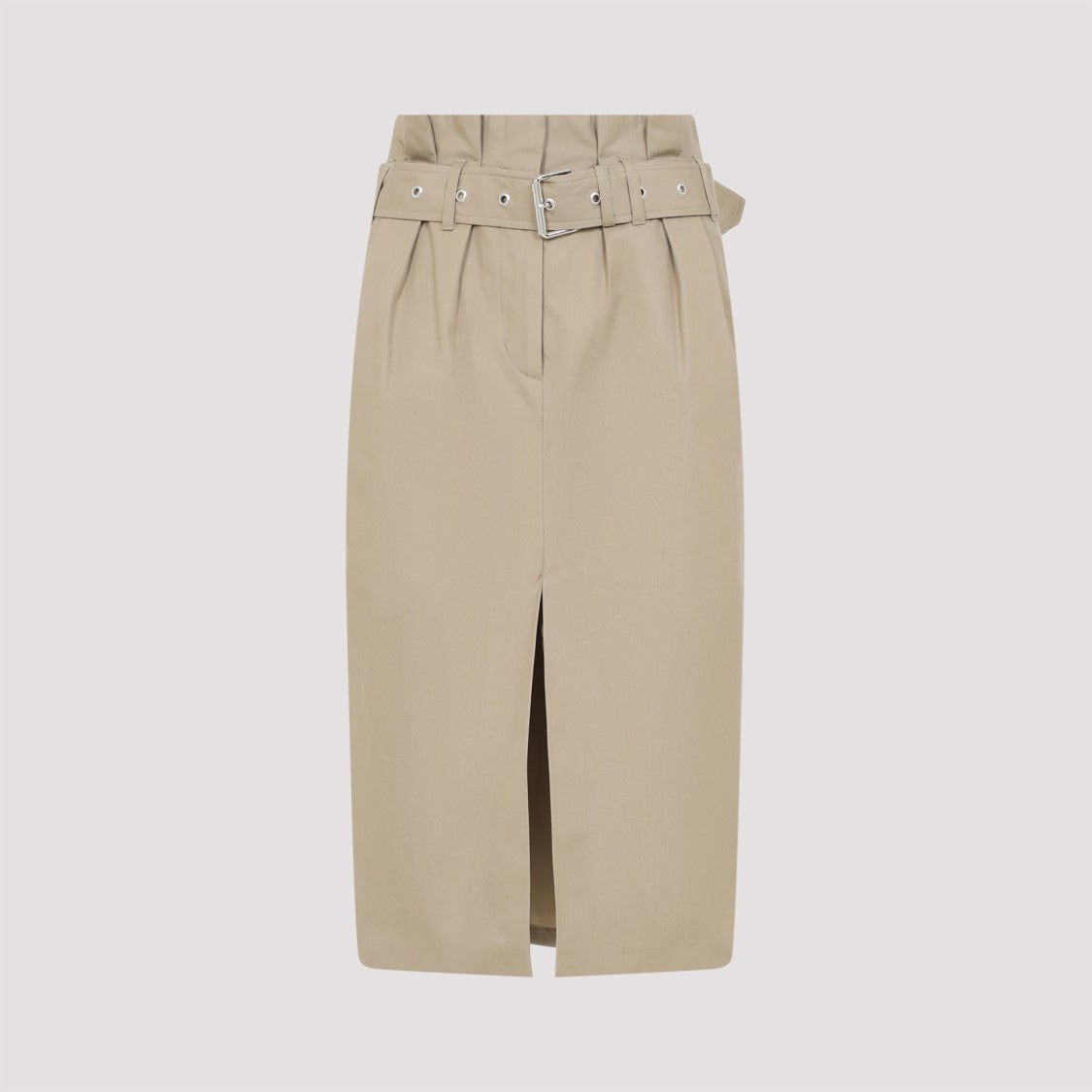 Dries Van Noten Seaches Beige Cotton Skirt