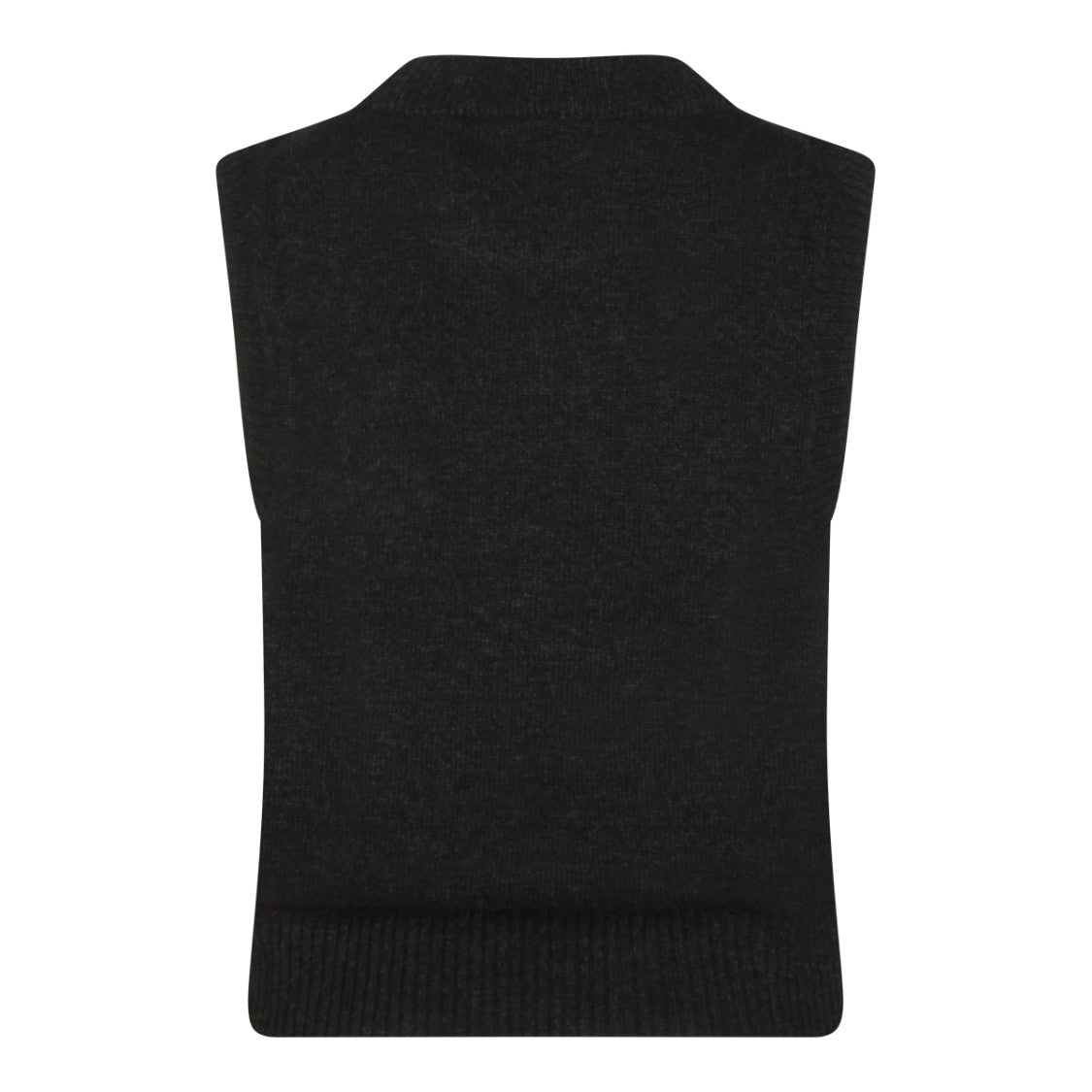 Ganni Black Wool Blend Knitwear