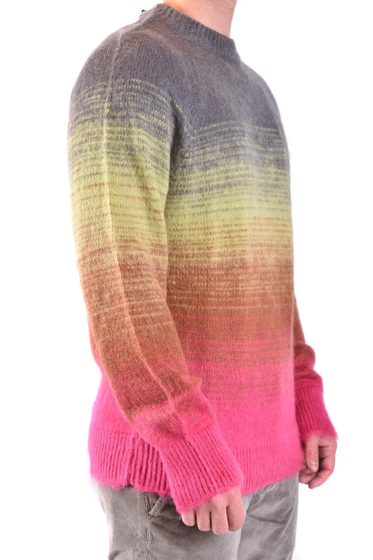 Laneus Multicolor Gradient Knit Sweater