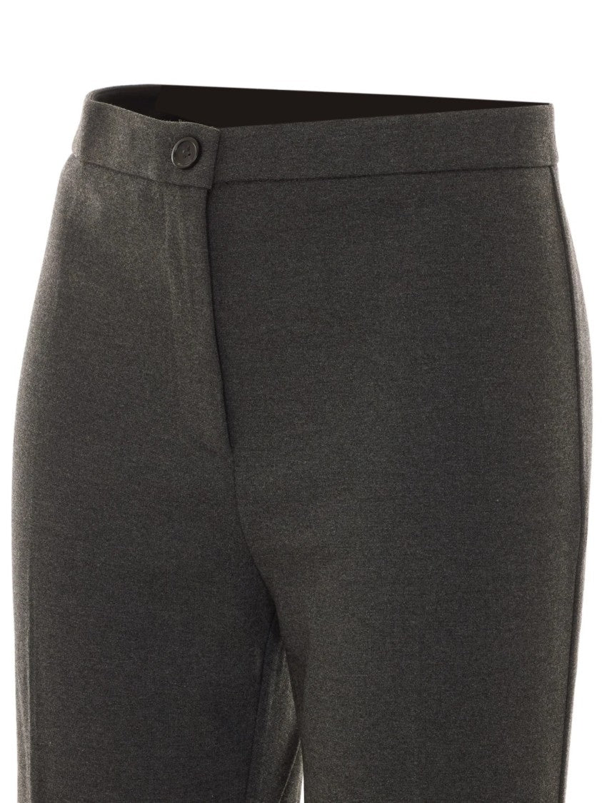 Pinko Straight-Leg Tailored Pants With Mid-Rise Waist And Minimalist Design