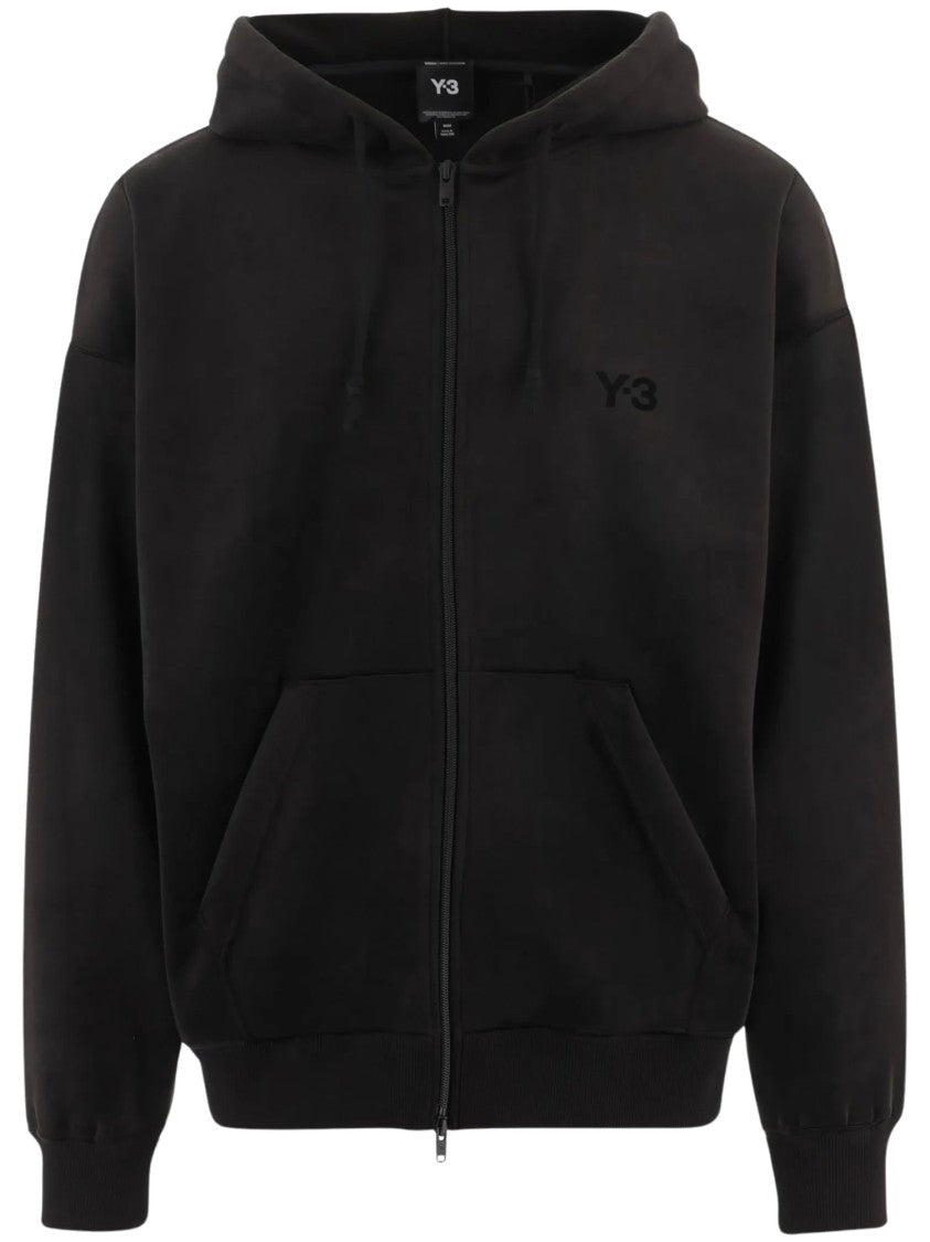 Y-3 Velvet Zip Hd Minimalist Zip Hoodie